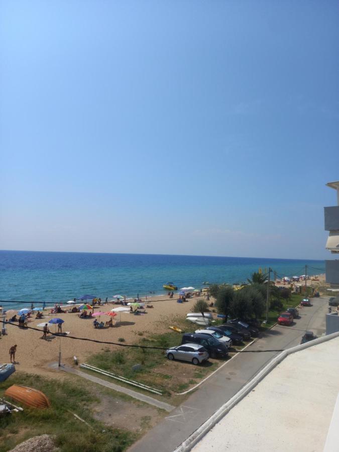 "Breeze" Front To The Sea - Hakidiki Villa Flogita Exteriör bild