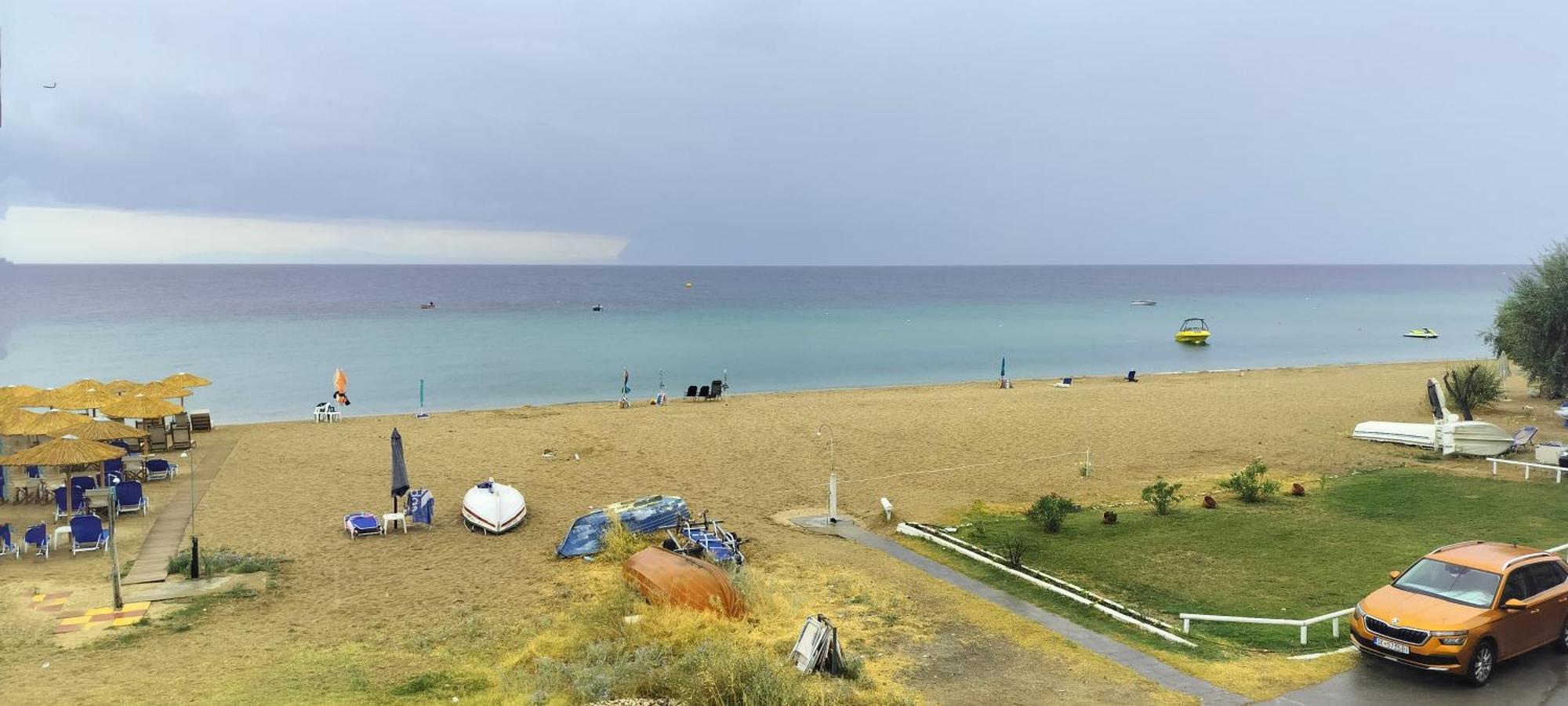 "Breeze" Front To The Sea - Hakidiki Villa Flogita Exteriör bild